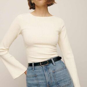 REFORMATION Miller Knit Top NWOT